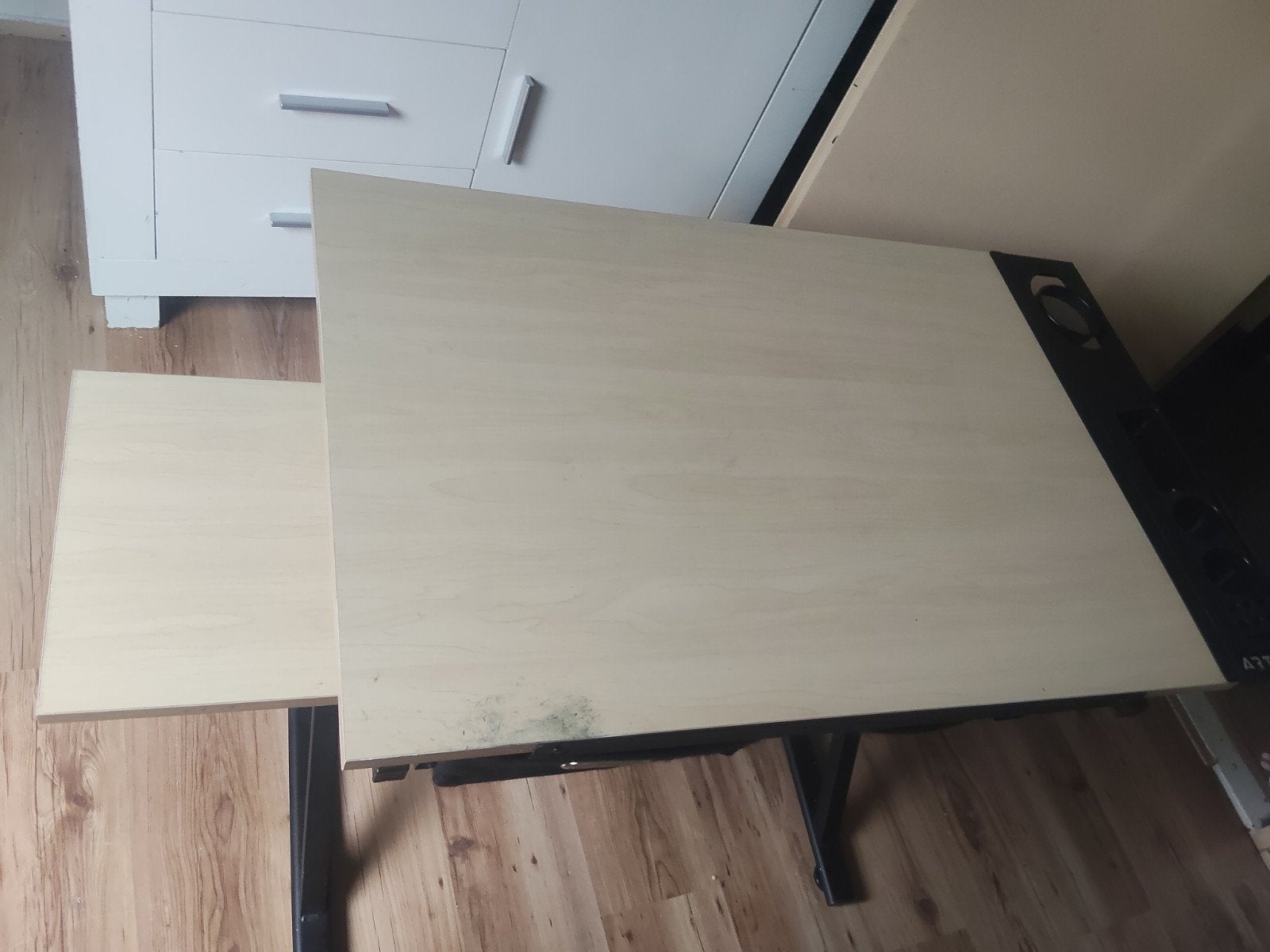 Arteco tekentafel met plank en lades, Doe-het-zelf en Verbouw, Ophalen of Verzenden, Zo goed als nieuw, Minder dan 130 cm