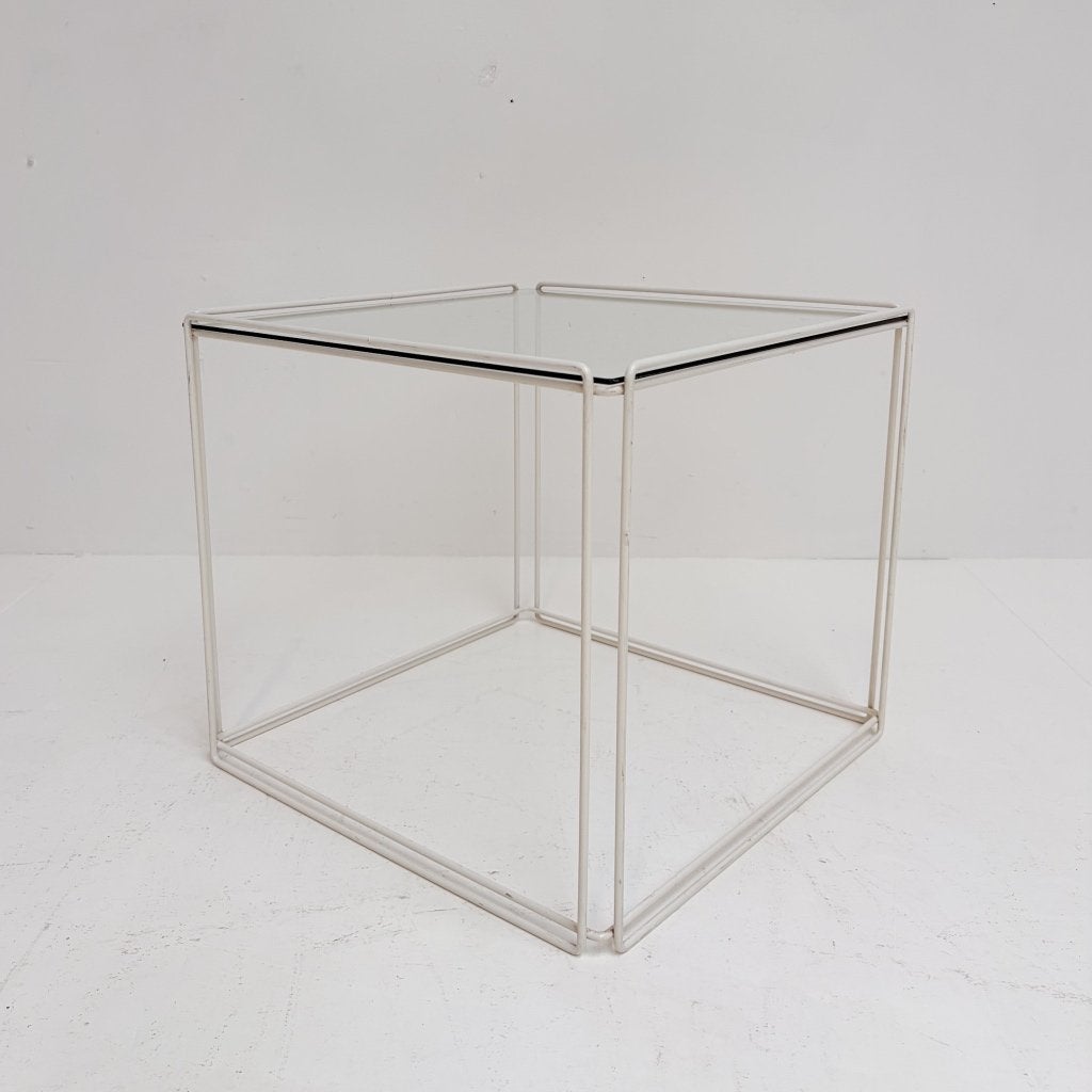 Isocele bijzettafel van Max Sauze voor Atrow, 1970's, Gebruikt, Atrow, Ophalen of Verzenden, X