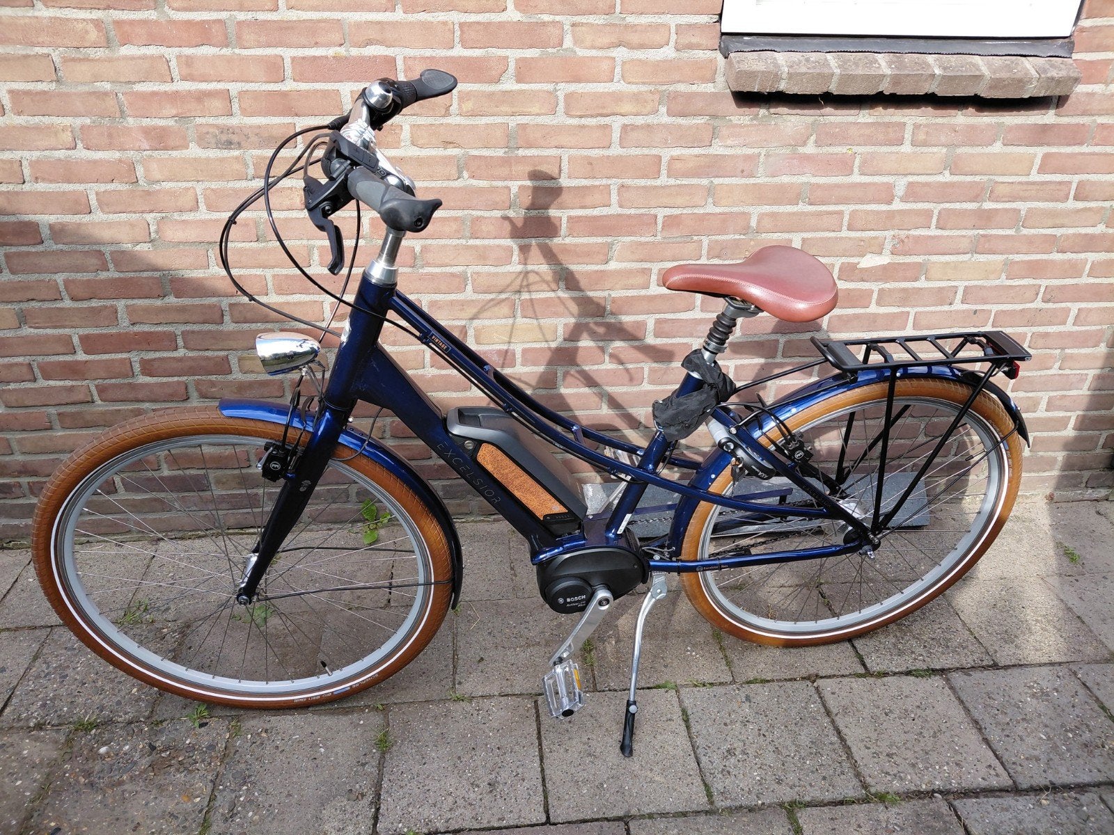 Exelcior "Vintage" E-Bike  237km gefietst, 47 tot 50 cm, Versnellingen, Zo goed als nieuw, Ophalen