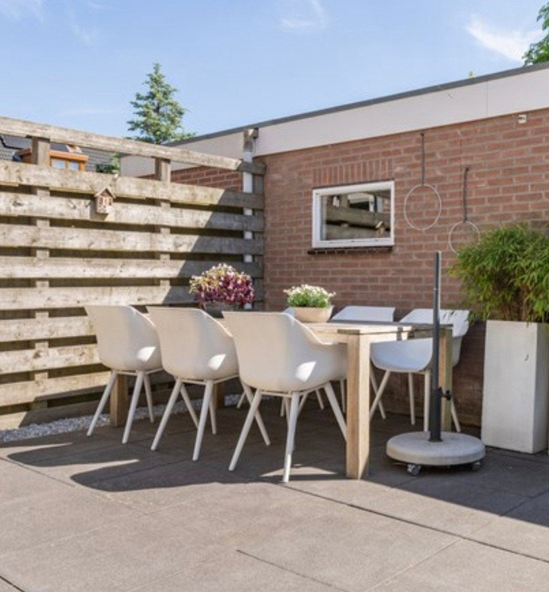 Kees Smit tuinset: Hartman Sophie stoelen en Rough-X tafel, Ophalen, Gebruikt, 6 zitplaatsen, Tuinset