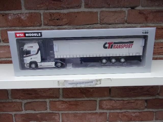 WSI  Scania  S  Highline  van  Corne  Timmer., Hobby en Vrije tijd, Modelauto's | 1:50, Ophalen of Verzenden, Nieuw, Bus of Vrachtwagen