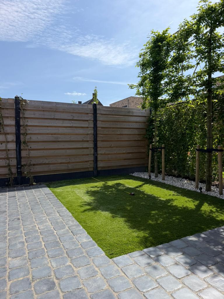 8,5 m2 kinderkopjes stenen 14.7 x 14.7 x 5.3cm, Ophalen, Klinkers, Nieuw, 5 tot 10 m²