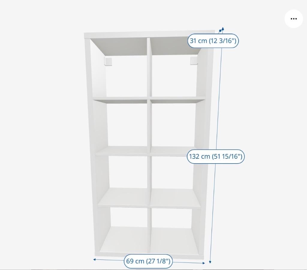 VAKKEN KAST FLYSTA IKEA, Ophalen, Overige materialen, 100 tot 150 cm, 50 tot 100 cm