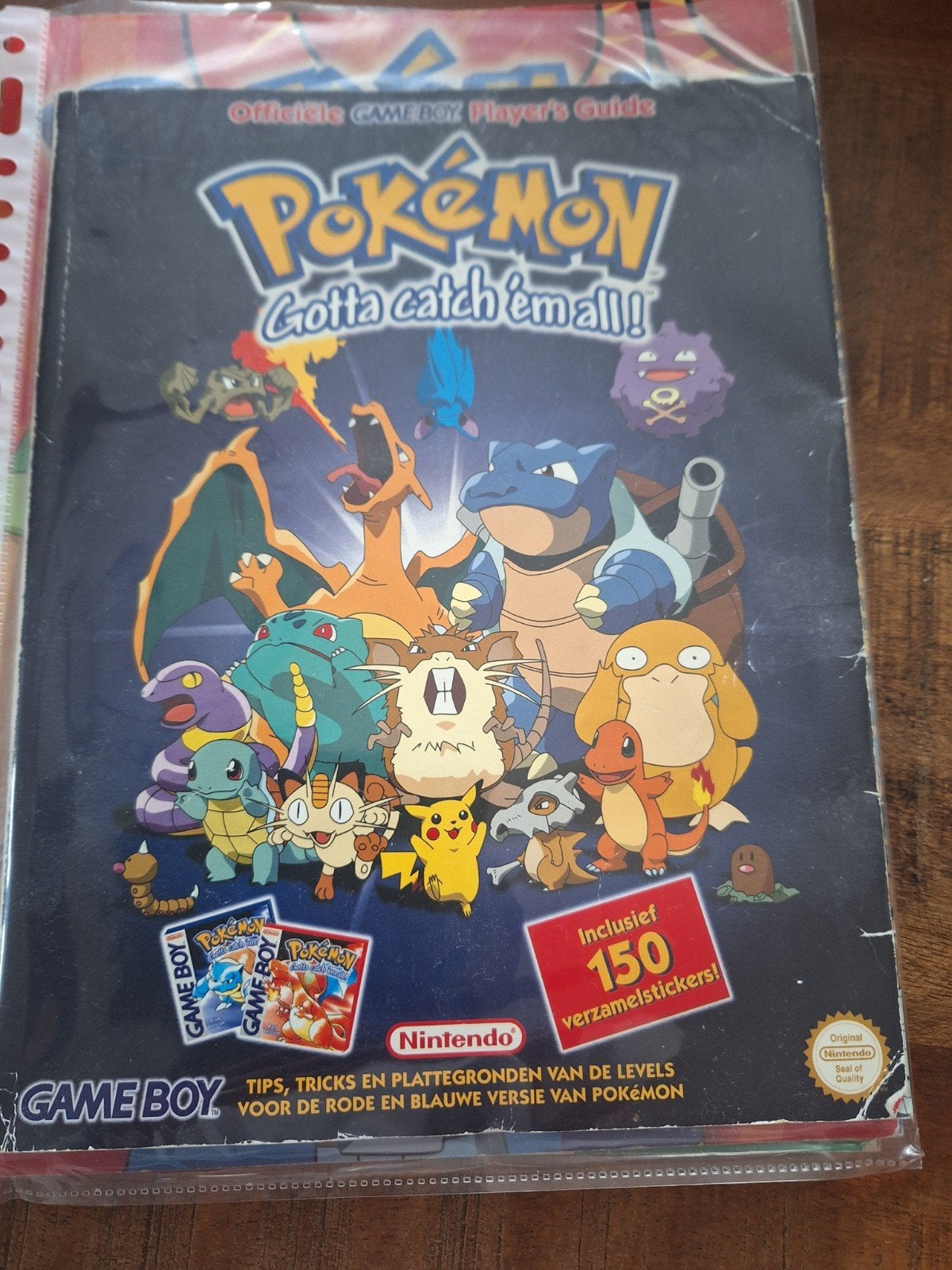 Pokémon Game Boy Player's Guide met 150 stickers, Ophalen, Gebruikt
