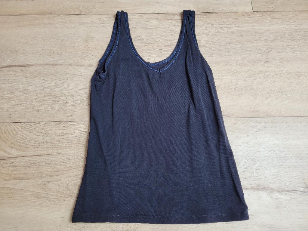 HEMA zwarte slaap top maat M ~ NH0034, Kleding | Dames, Pyjama's, Hema, Ophalen of Verzenden, Gedragen, Maat 38/40 (M)