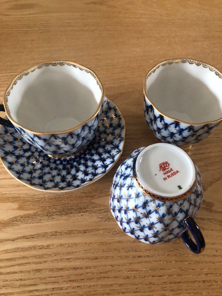 Theekopje met schotel, Ophalen, Nieuw, Porselein, Kop en/of schotel