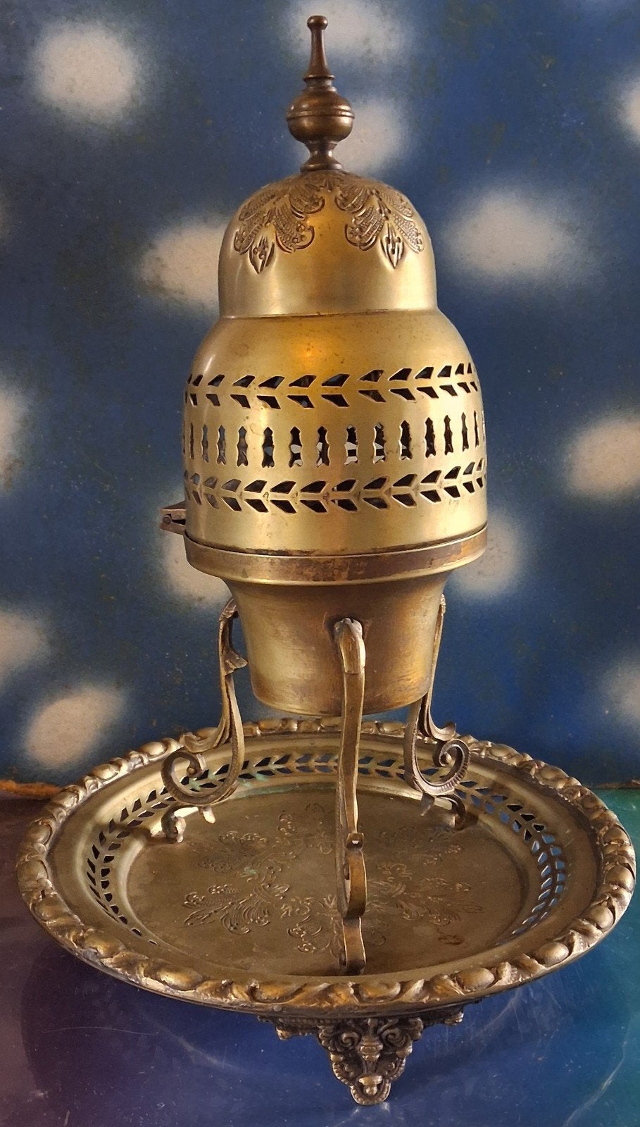 Wierook brander. Regio Egypte. 31 cm. * Zie tekst., Ophalen, Afrika, Goud, Overige typen