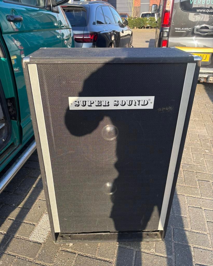 2x Super sound pa- speaker kasten. McKenzie, Ophalen, Zo goed als nieuw, Minder dan 500 watt