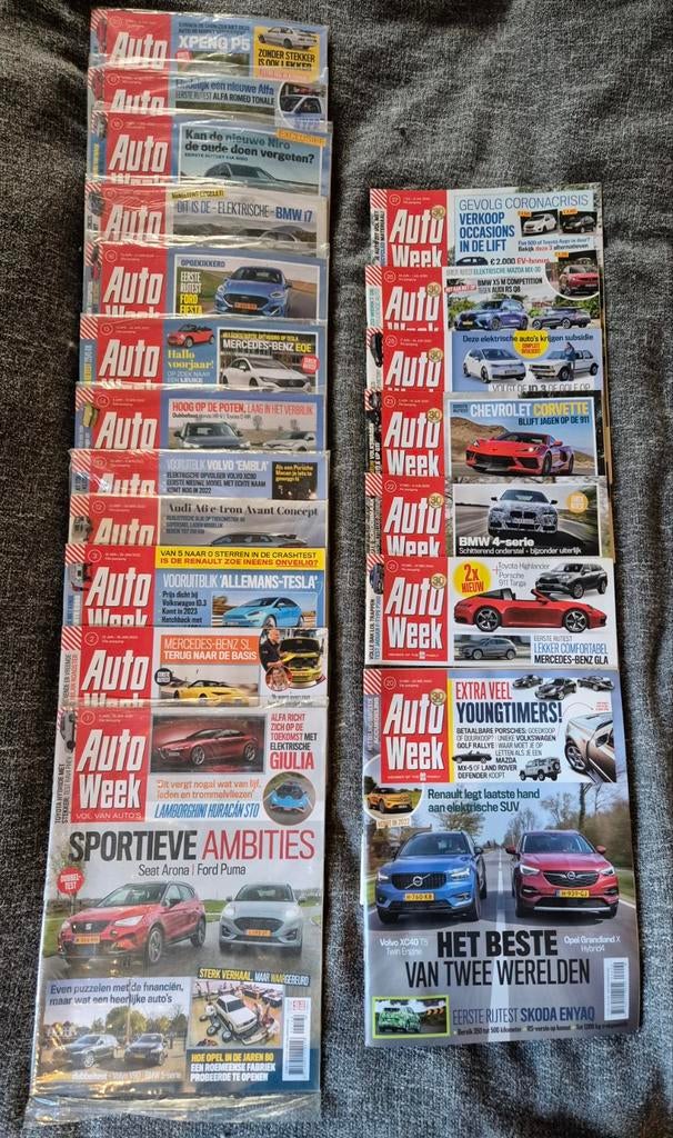 Autoweek 2020 + 2022, Ophalen of Verzenden, Zo goed als nieuw, Overige typen