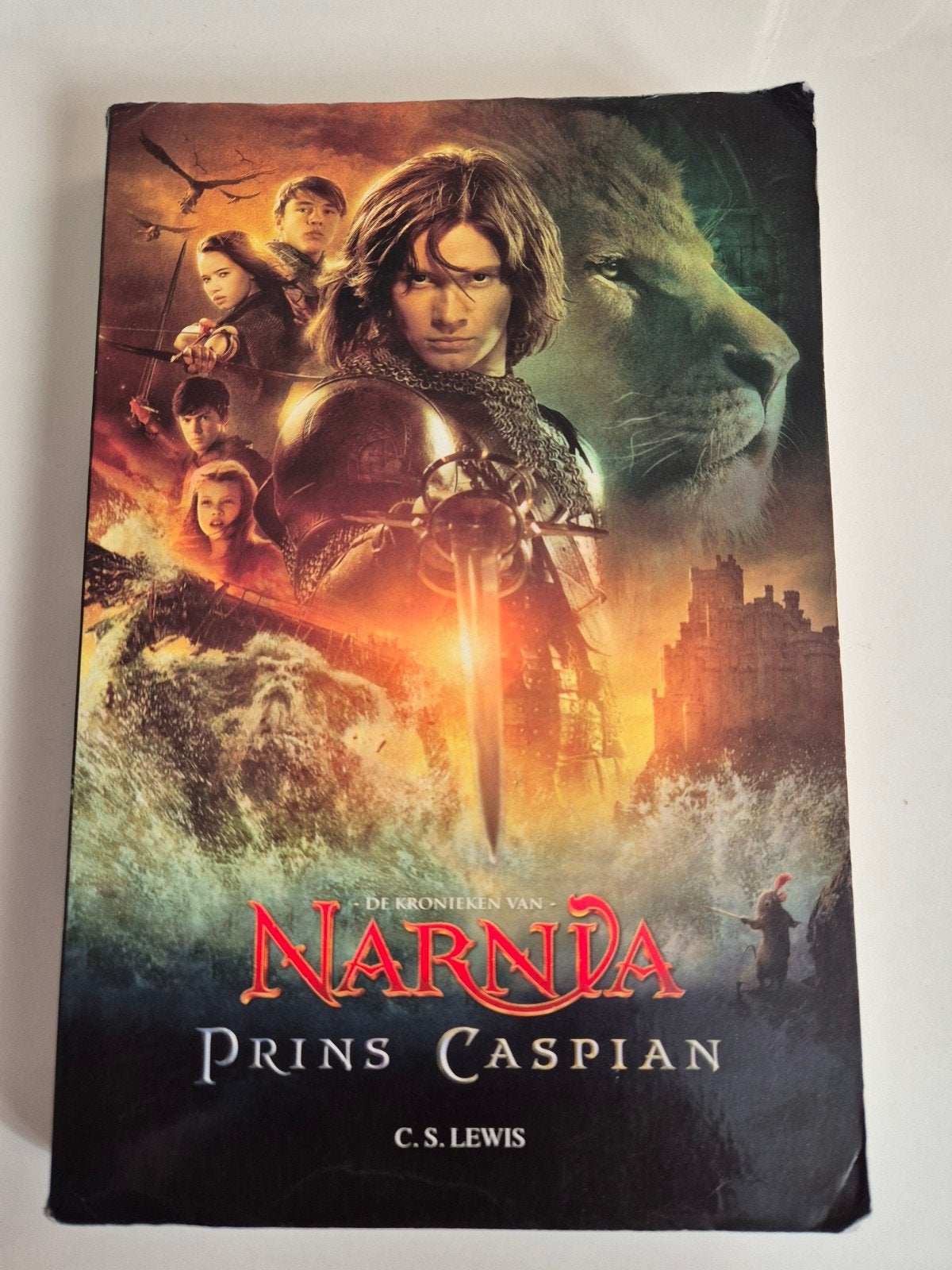Narnia: Prins Caspian - C.S. Lewis (film editie), Boeken, Ophalen of Verzenden, Gelezen, C.S. Lewis