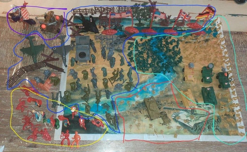 Modelbouw (Airfix) + Miniatuur + Toy Soldiers(1960~), Ophalen of Verzenden, Gebruikt, 1:35 tot 1:50, Figuur of Figuren