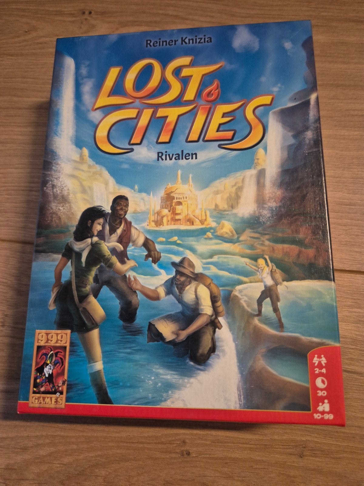 Lost Cities: Rivalen - Strategisch Kaartspel, Hobby en Vrije tijd, Een of twee spelers, Ophalen of Verzenden, Zo goed als nieuw