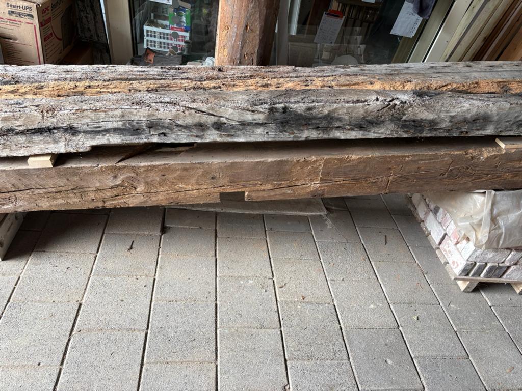 Div houten vloerbalken div afmetingen, Ophalen of Verzenden, Zo goed als nieuw, 250 cm of meer, Balken
