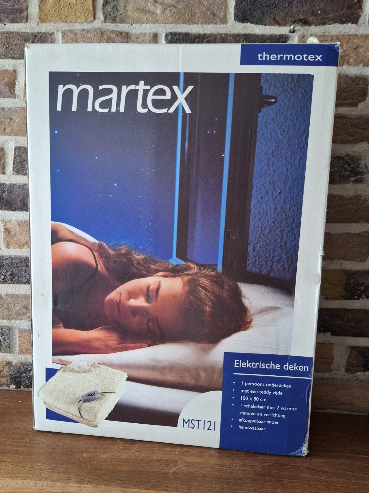 elektrische deken martex ( nieuw ), Eenpersoons, Wit, Overige typen, Nieuw