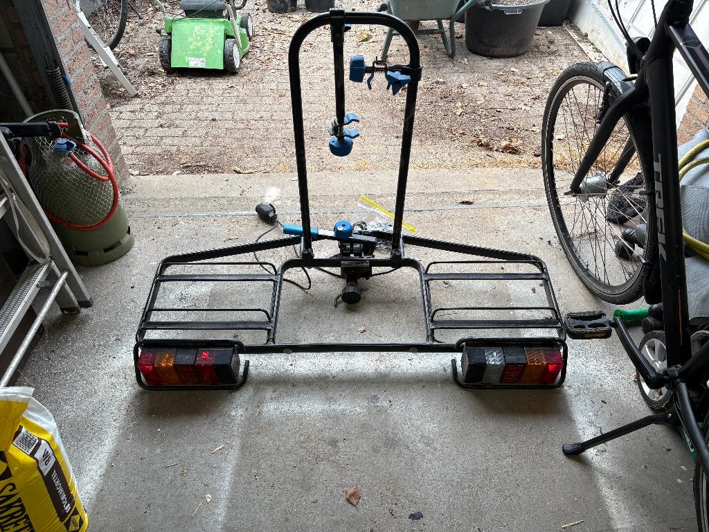 Fiets drager, Ophalen, Gebruikt, Elektrische fiets, 2 fietsen