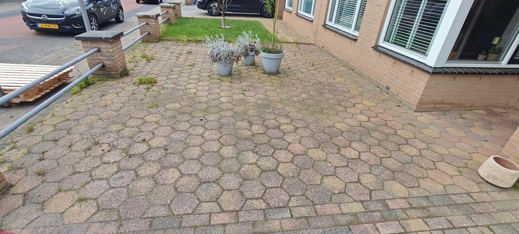 Gebruikte terrastegels - ca. 30 m², Tuin en Terras, Ophalen, Gebruikt, 10 m² of meer, Beton