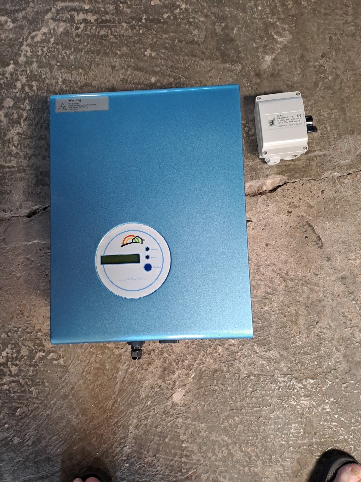 Omvormer voor zonnepanelen, Ophalen, Gebruikt