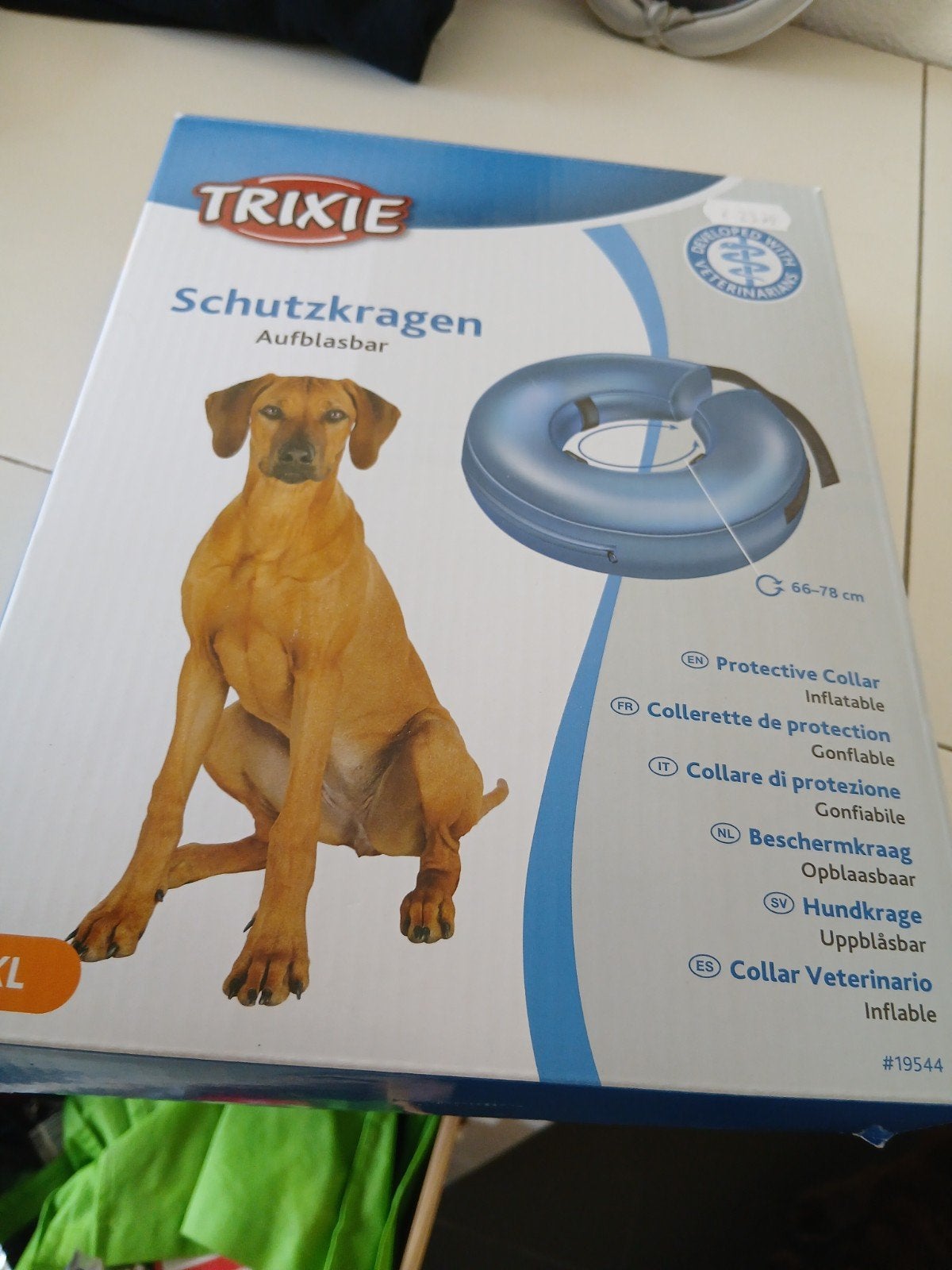 schutzenkragen, Dieren en Toebehoren, Trixie, Ophalen of Verzenden, Nieuw, Halsband