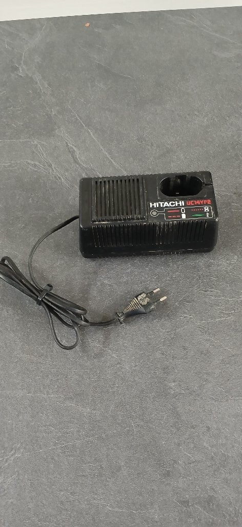 hitachi uc 14 metabo c60 acculader lader accu, Ophalen of Verzenden, Gebruikt