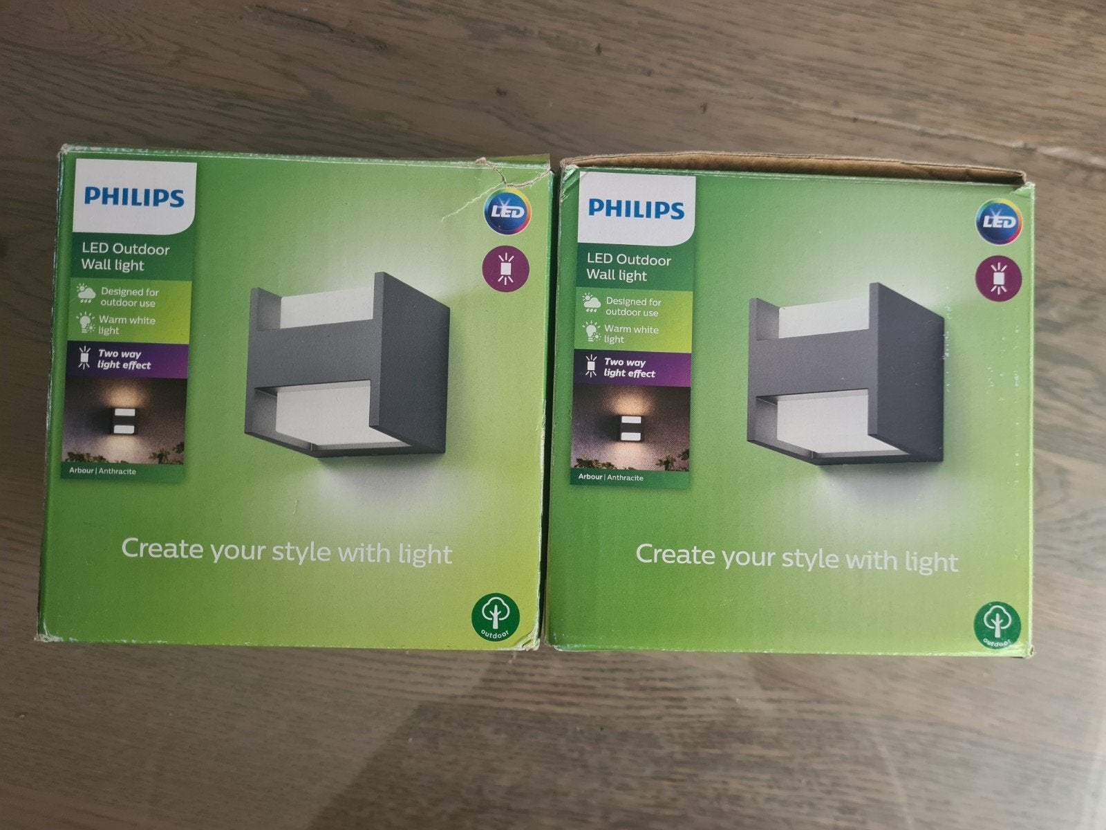 Philips buiten verlichting, Minder dan 50 watt, Wandlamp, Ophalen of Verzenden, Netvoeding