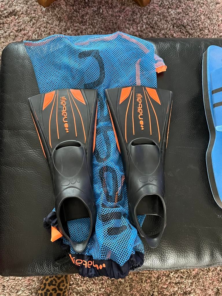 Zwem flippers maat 40/42, Watersport en Boten, Ophalen of Verzenden, Zo goed als nieuw, Snorkelvinnen