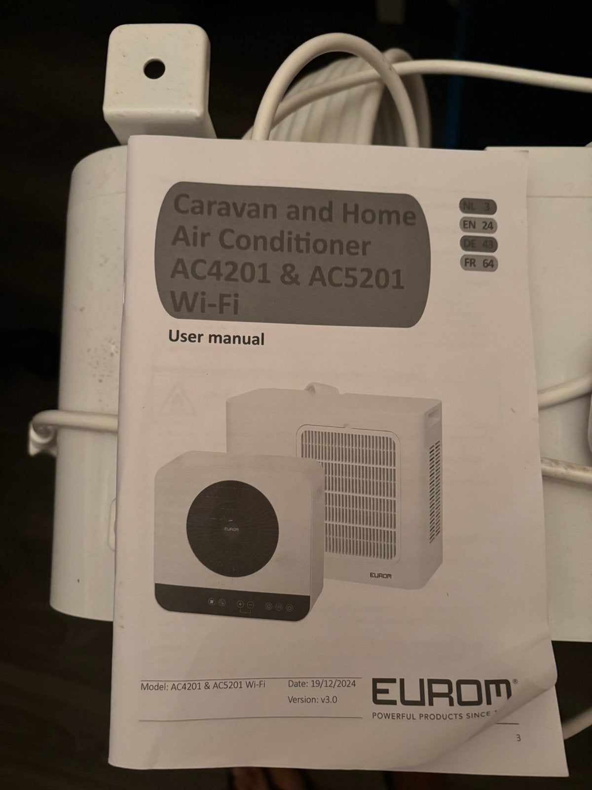 Eurom ac 4201 airco, Caravans en Kamperen, Caravan accessoires, Ophalen, Zo goed als nieuw