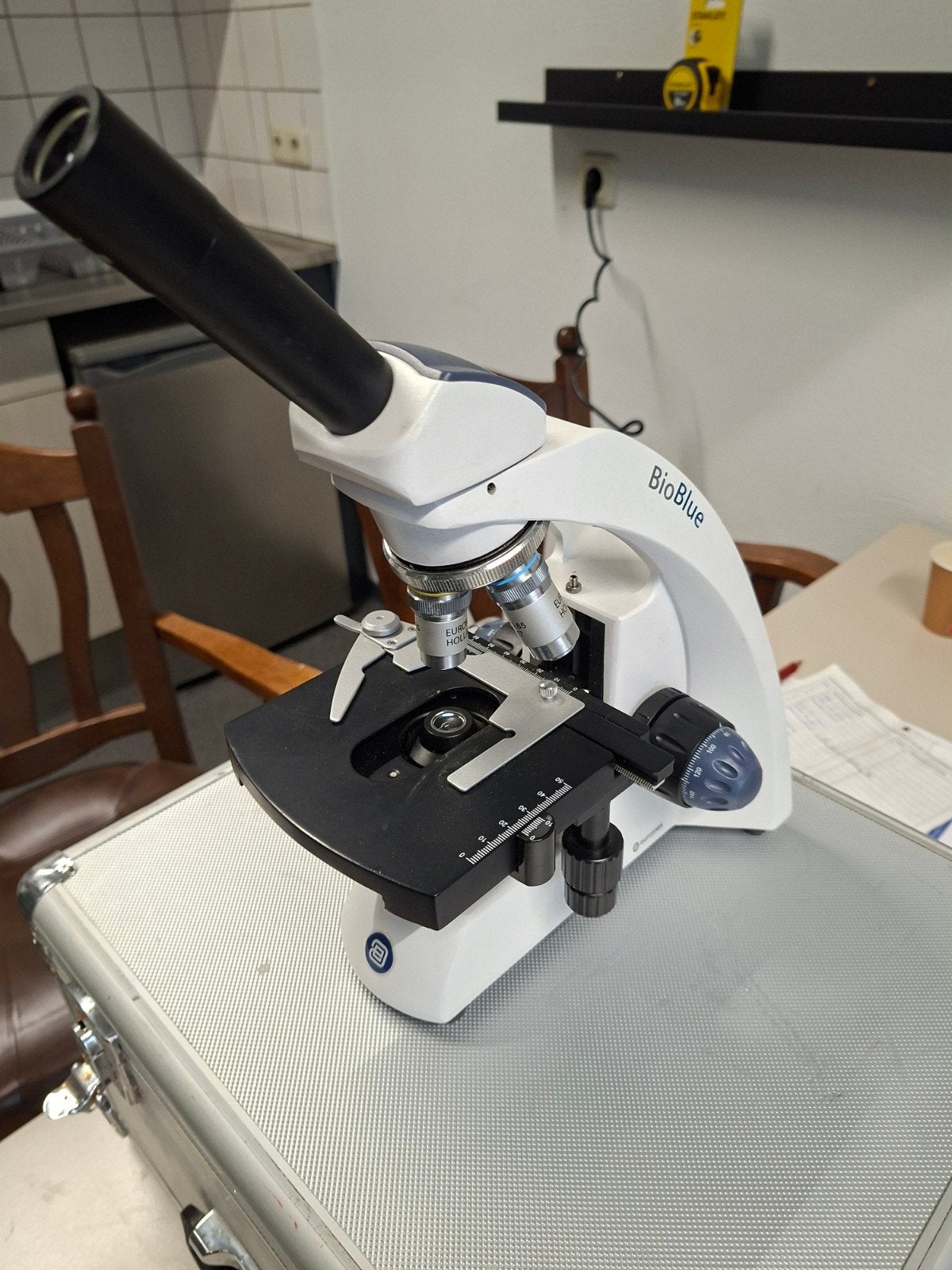 Microscoop Euromex bioblue bb 4260, Ophalen, Zo goed als nieuw