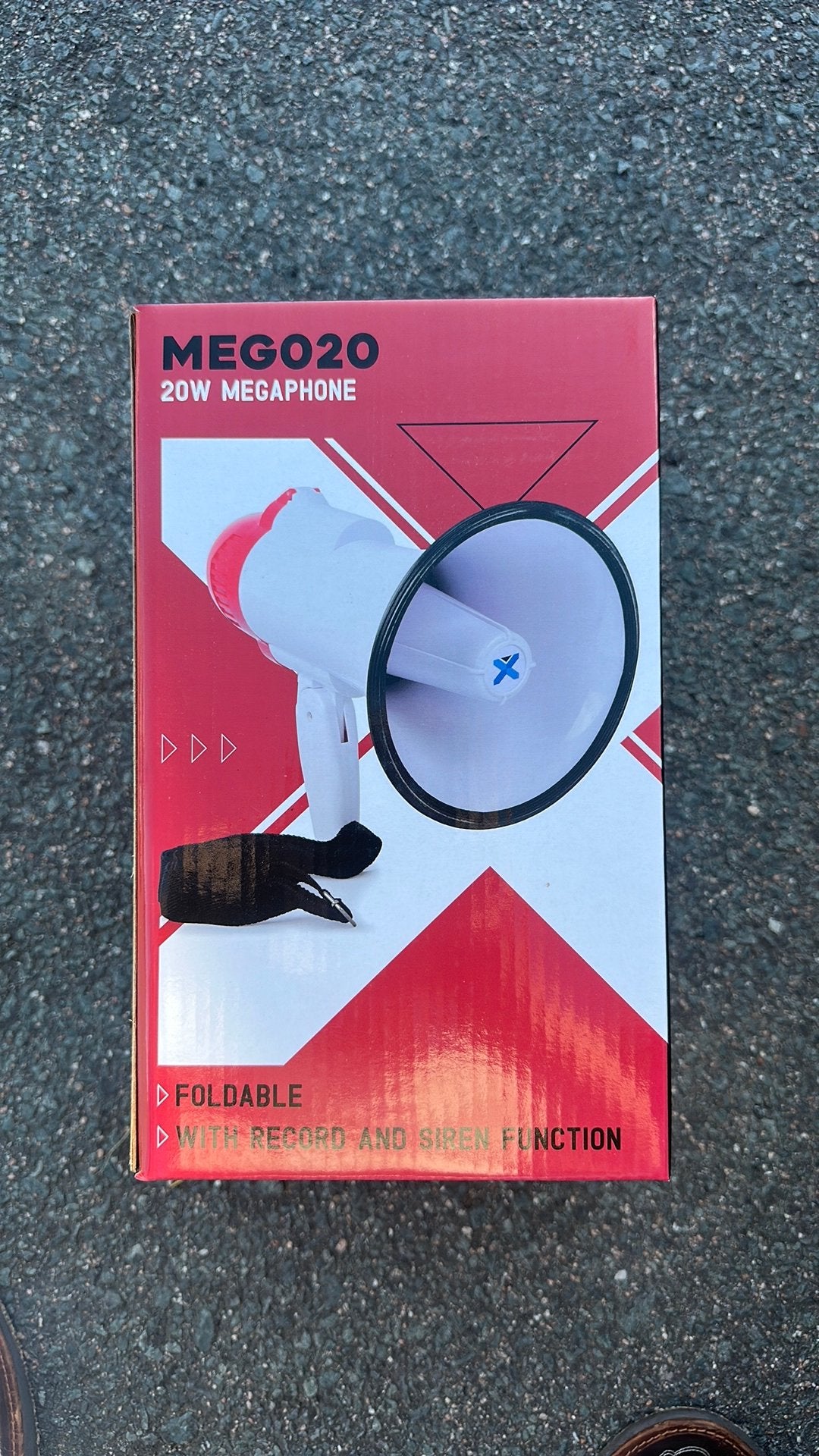 Megafoon Vonyx MEG020, Overige typen, Nieuw, Minder dan 60 watt, Ophalen