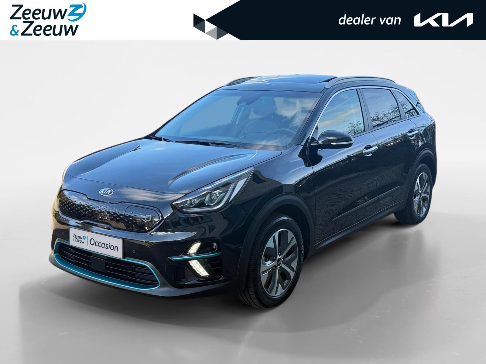 Kia e-Niro DynamicPlusLine 64 kWh | Camera | Keyless | Schui, Auto's, 12 maanden, Gebruikt, 1712 kg, Leder en Stof