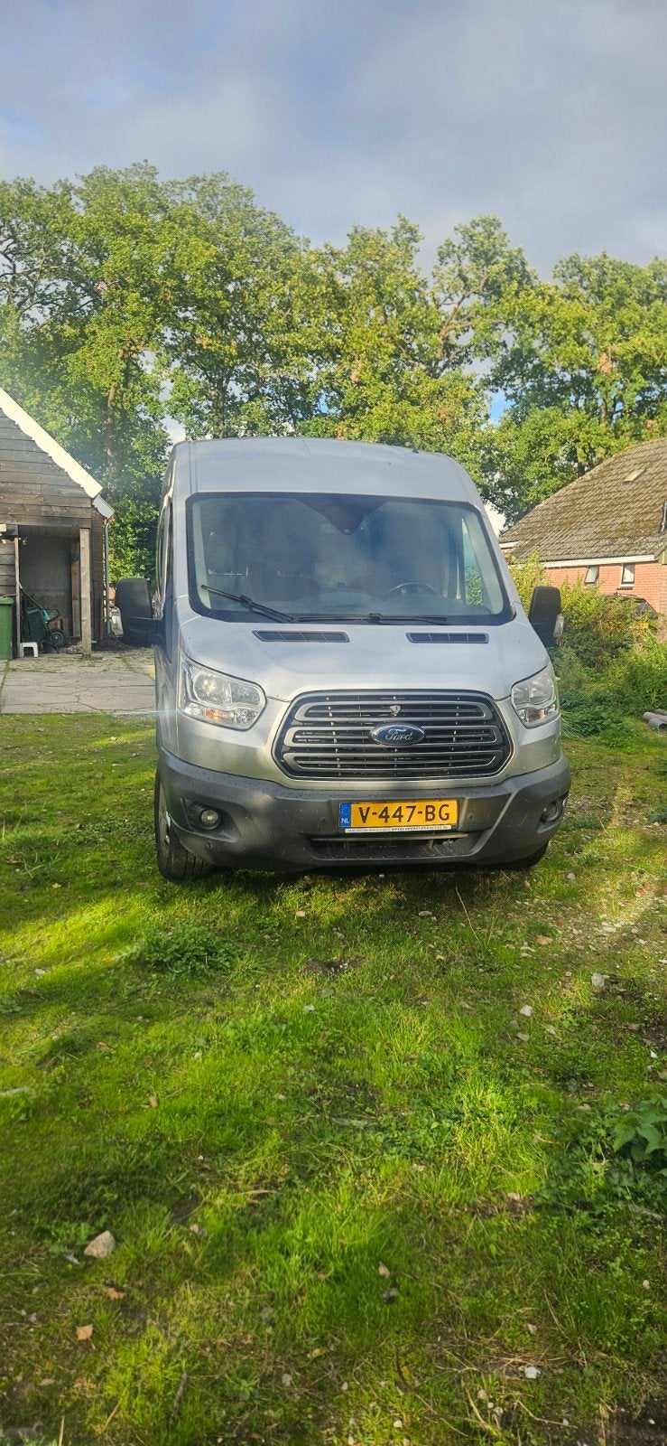 Ford Transit 2.0 Tdci 96KW 2016, 1995 cc, 4 cilinders, Ford, Zilver of Grijs