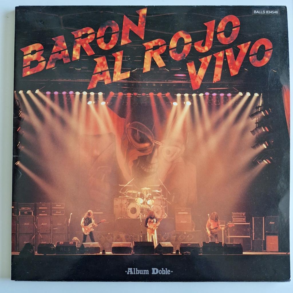 Barón Rojo - Barón Al Rojo Vivo, Dubbel-LP, Ophalen of Verzenden, Zo goed als nieuw, 12 inch