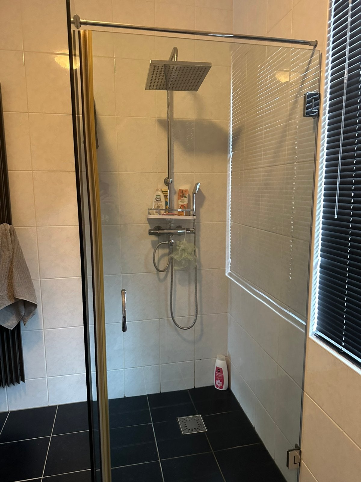 Douchedeur 196x86 8mm dikte veiligheid glas, Ophalen, Gebruikt