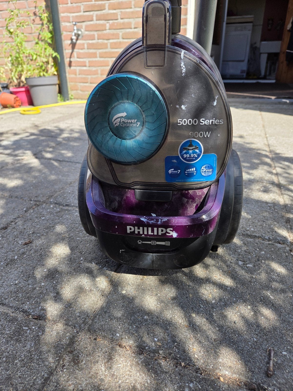 Gratis Philips 5000 series 900w stofzuiger - defect, Ophalen, Philips, Niet werkend, Minder dan 1200 watt