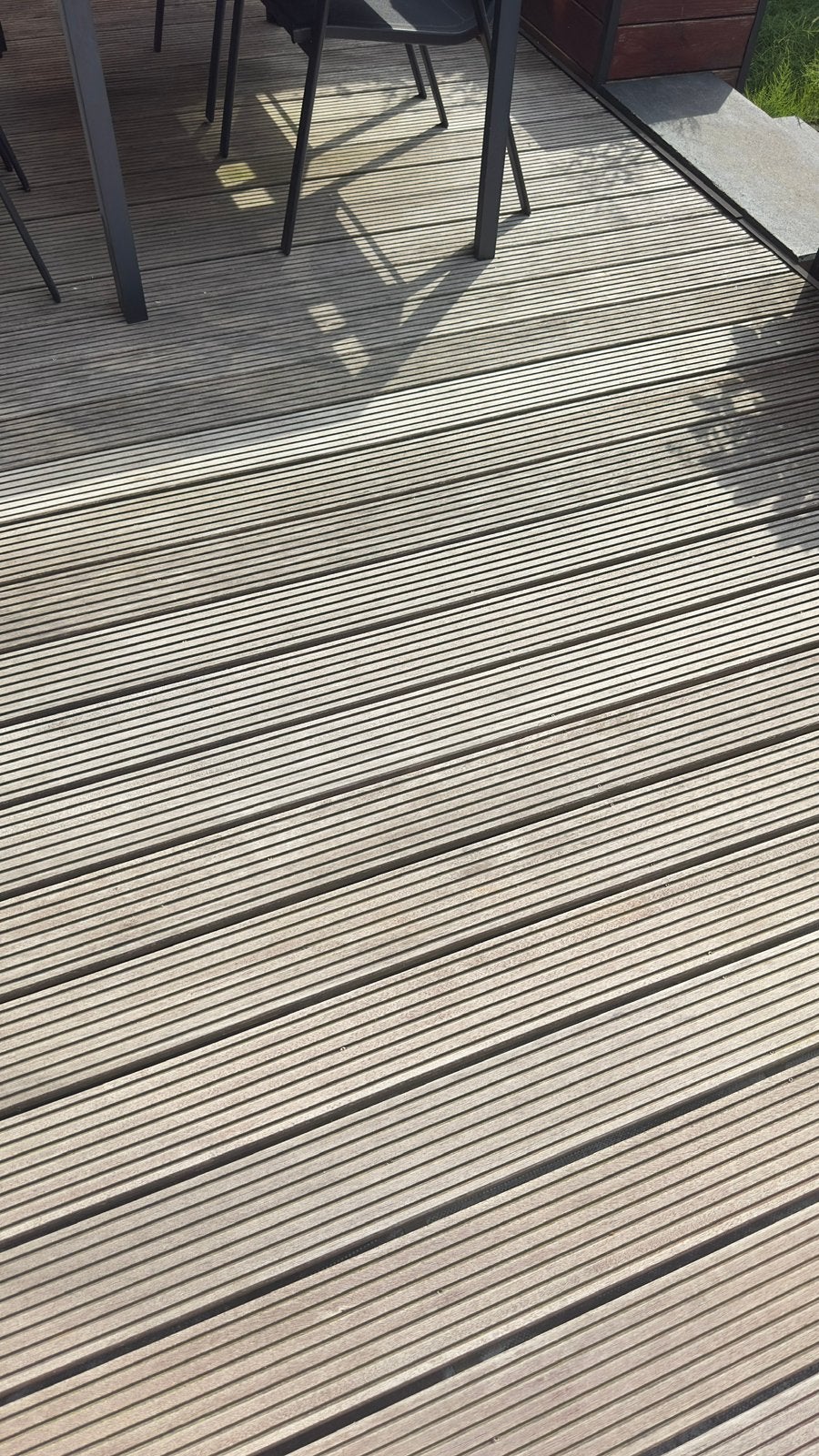 Tuinvlonder / terrasdelen - 10 m², Tuin en Terras, Ophalen, Zo goed als nieuw, Hout