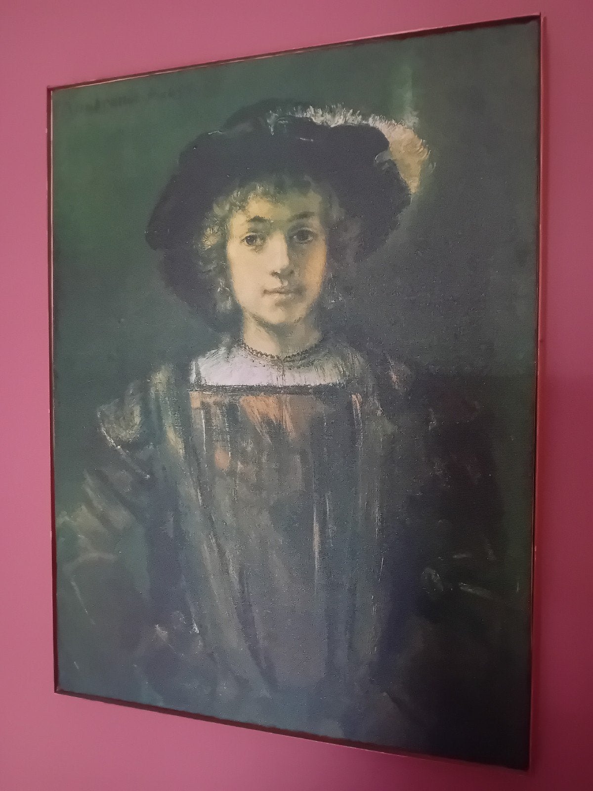 Afbeelding Titus Rembrandt, Minder dan 50 cm, Gebruikt, Ophalen of Verzenden, Schilderij
