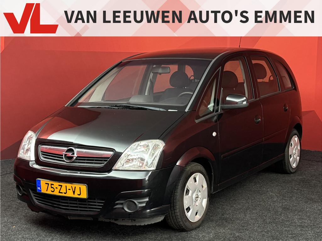 Opel Meriva 1.4-16V Business, Auto's, Voorwielaandrijving, Stof, Gebruikt, Zwart