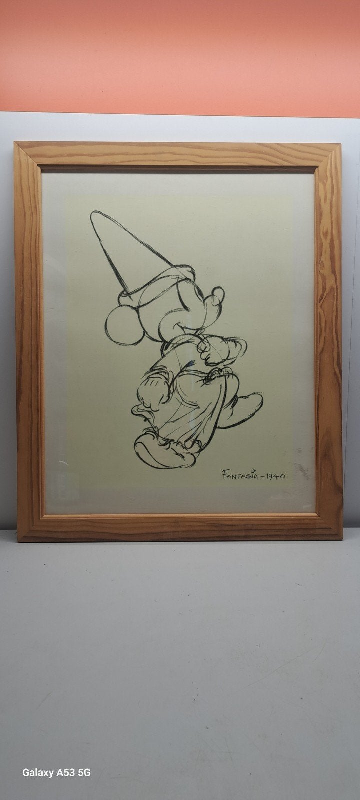 Zeefdruk Mickey Mouse Fantasia (1940) - IKEA The Art Group, Ophalen of Verzenden