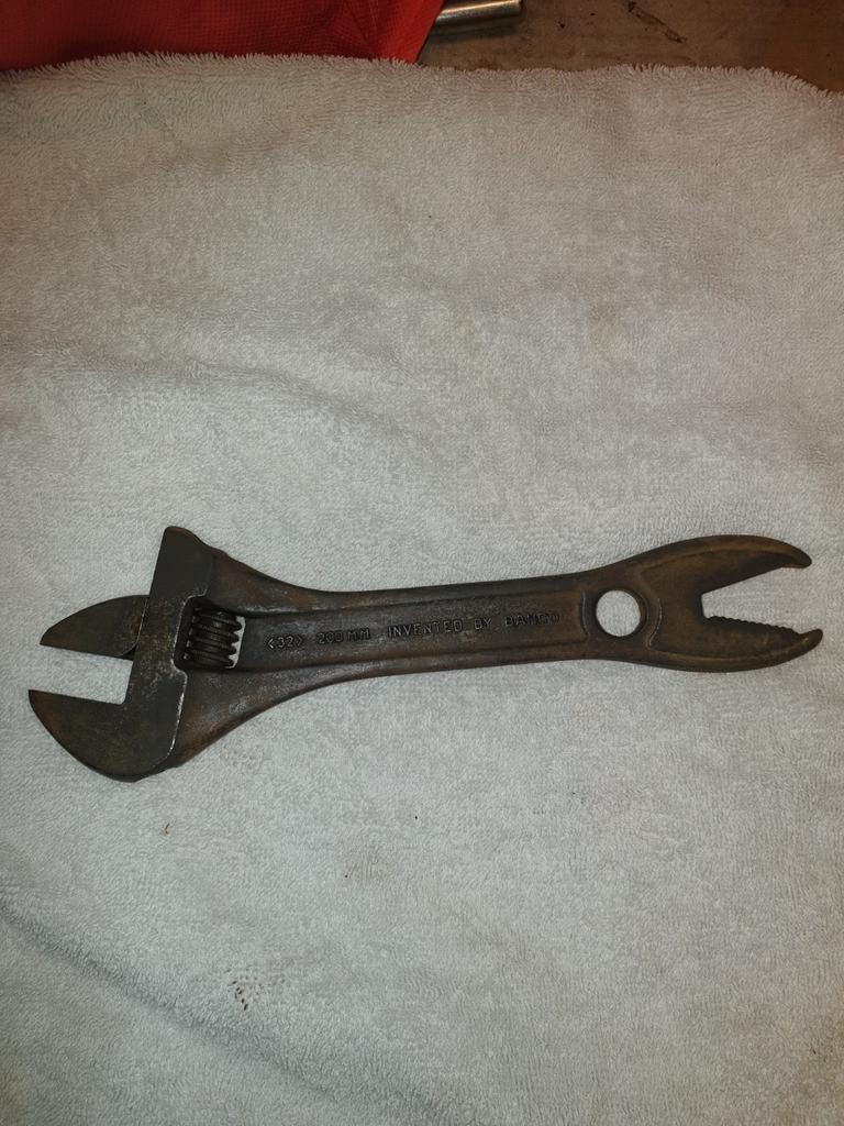 Vintage Bahco verstelbare moersleutel, Ophalen
