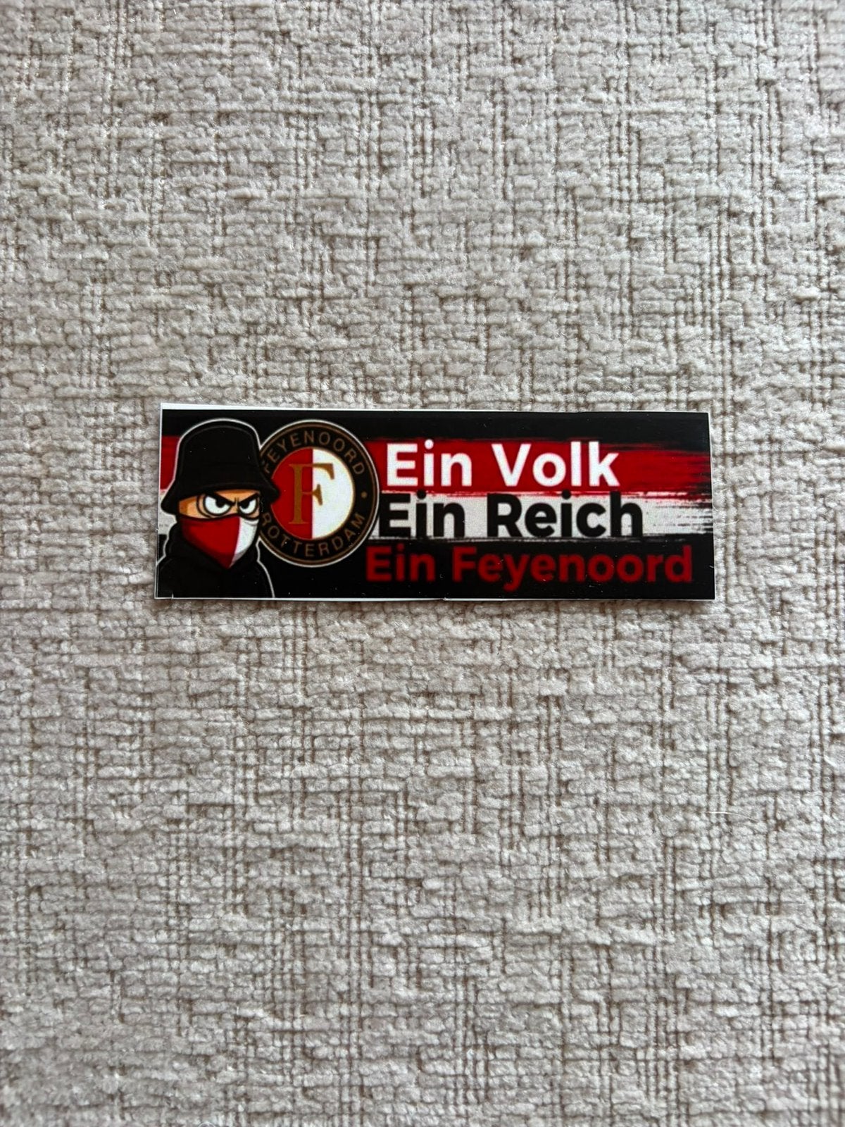 Feyenoord sticker, Ophalen of Verzenden, Zo goed als nieuw, Bedrijf of Vereniging