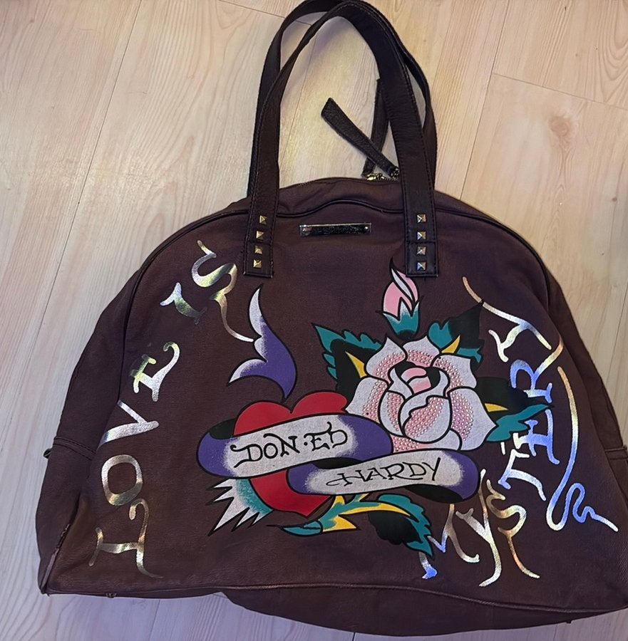 Originele ED HARDY TAS. ZGAN, Verzenden, Zo goed als nieuw