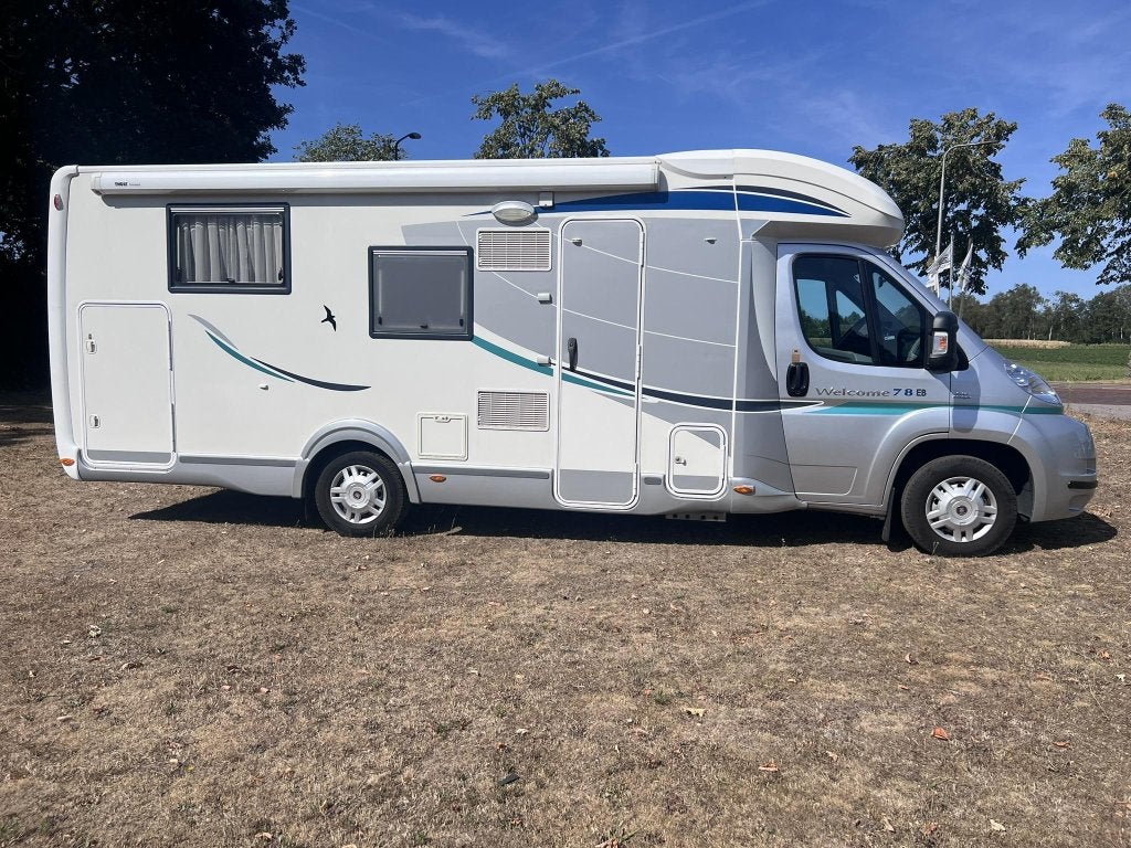 Chausson Welcome 728 EB, Fiat, Half-integraal, 7 tot 8 meter, Cassettetoilet