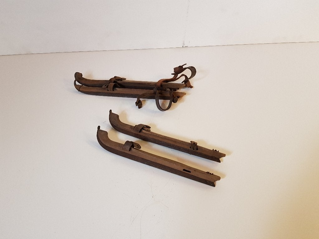 Oude vintage schaatsen (doorlopers), Ophalen of Verzenden, Gebruikt, Friese doorlopers, Overige merken