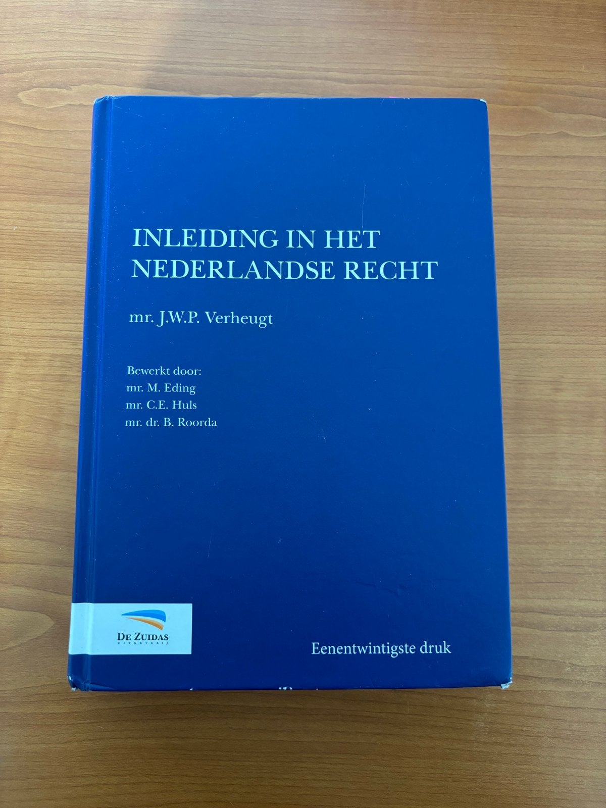 Inleiding in het Nederlandse Recht - J.W.P. Verheugt, Ophalen of Verzenden, Gamma, Zo goed als nieuw, HBO