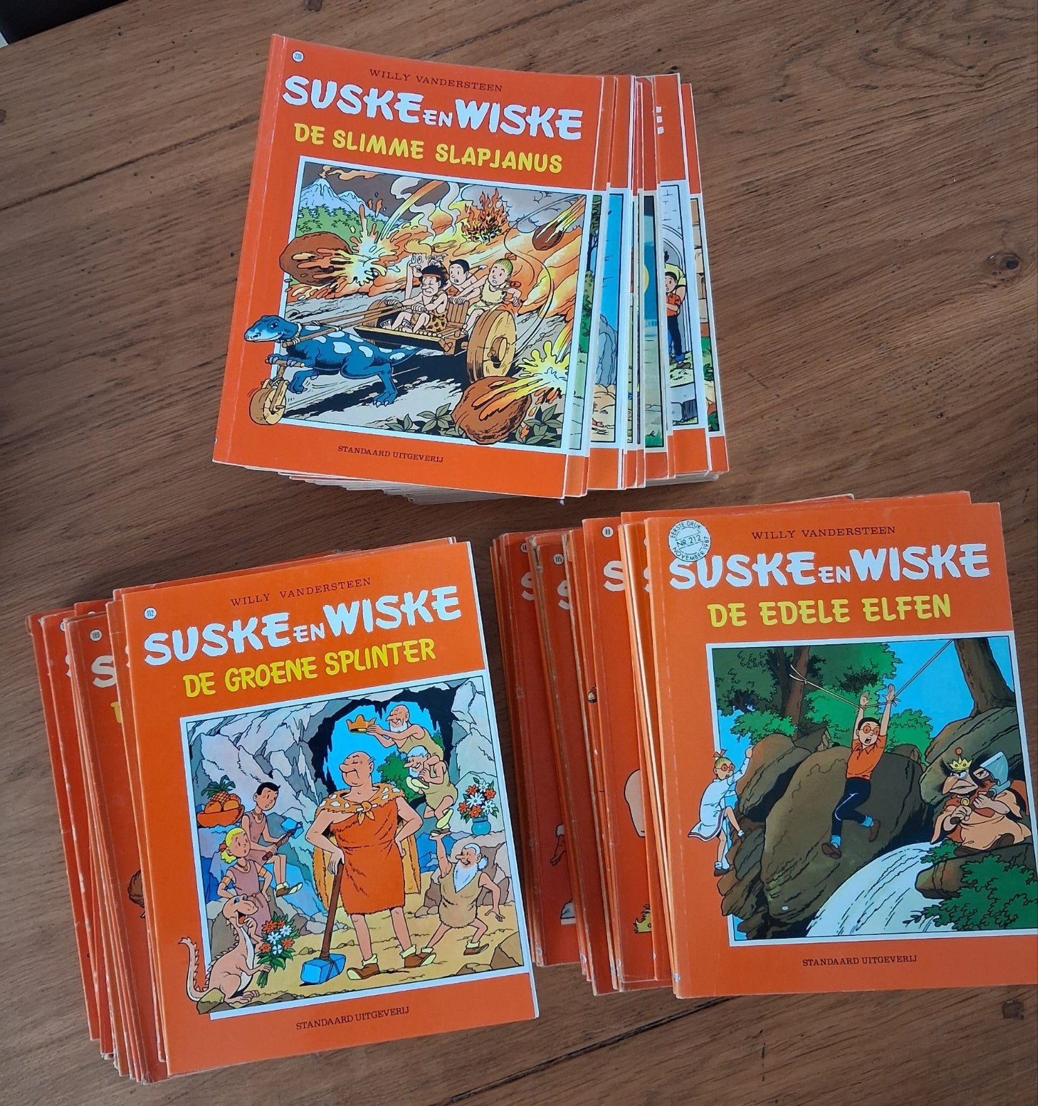 67 Suske en Wiske stripboeken - Diverse titels, Ophalen