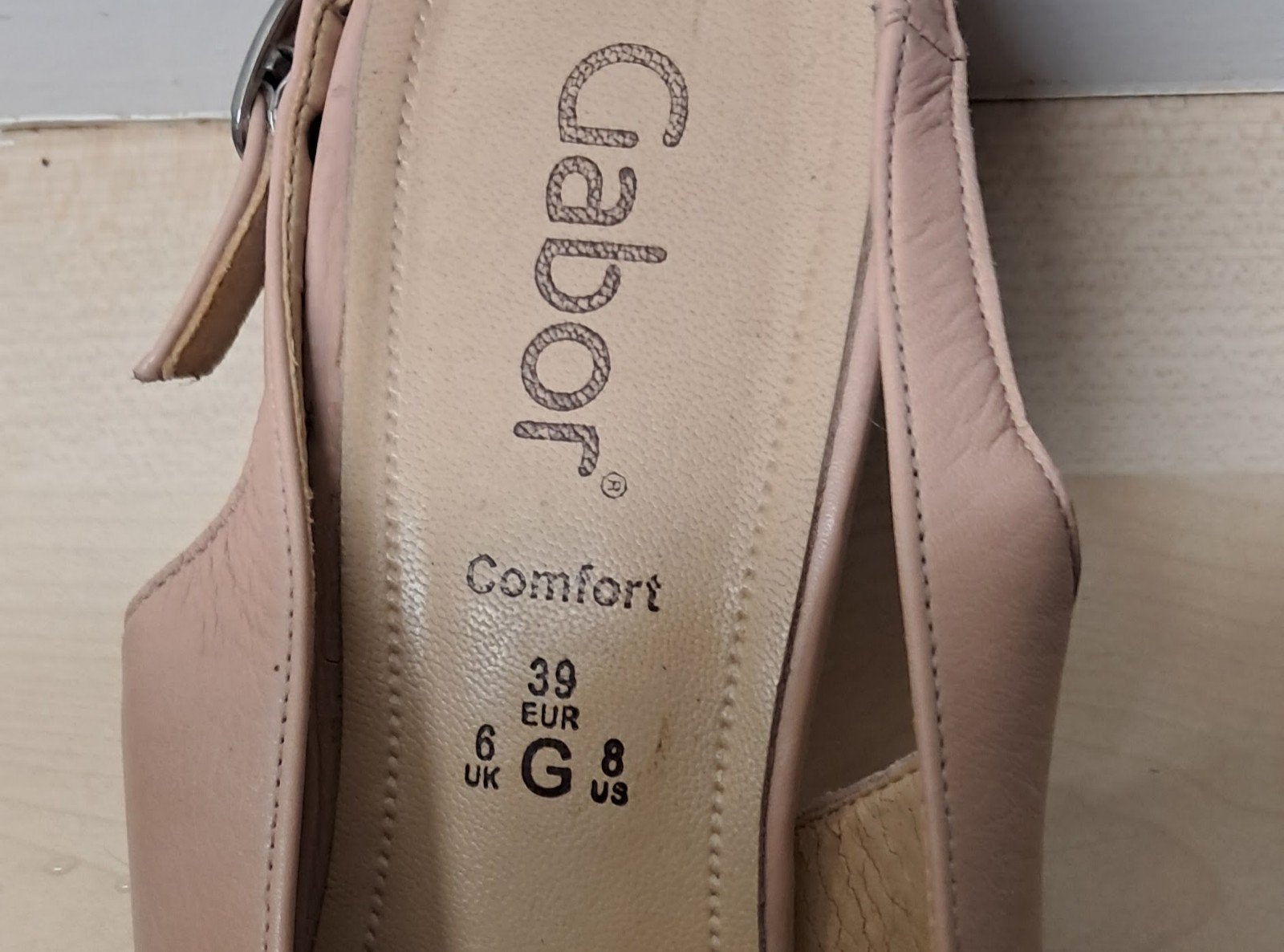 Gabor Comfort Pumps - Maat 39 - Beige, Pumps, Beige, Gabor, Ophalen of Verzenden
