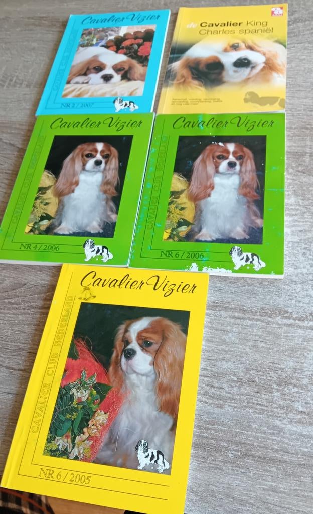 King charles cavalier boekjes, Ophalen, Gelezen, Honden