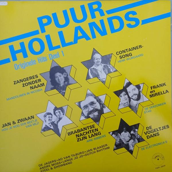 Piraten L.P. (1980) Puur Hollands - Originele Hits Deel 1., Gebruikt, Ophalen of Verzenden, Levenslied of Smartlap, Inclusief binnenhoes
