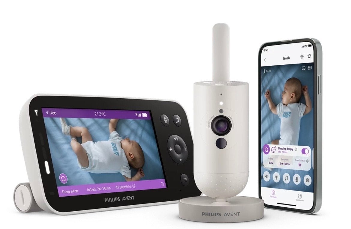 Philips Avent Connected Baby Monitor Premium, Kinderen en Baby's, Babyfoons, Ophalen, Nieuw, 250 meter of meer, Camera