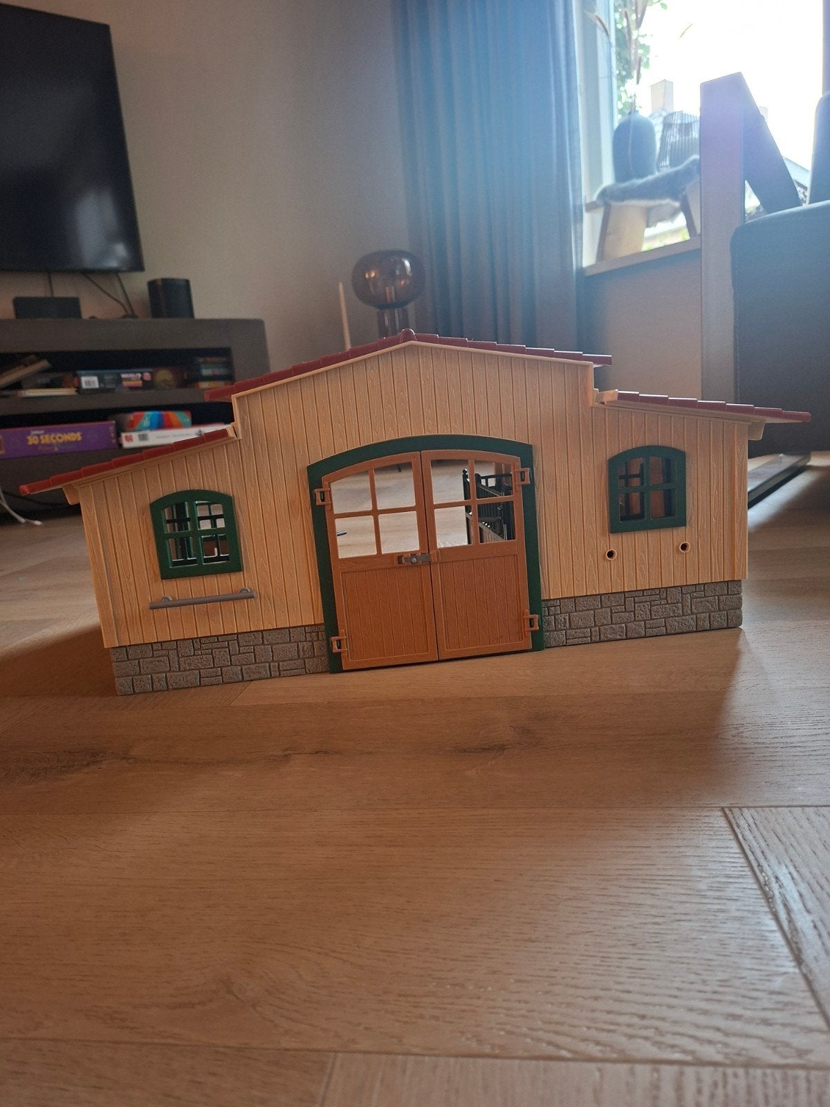 Schleich Paardenstal met Dak - Zo goed als nieuw, Ophalen, Zo goed als nieuw, Jongen of Meisje