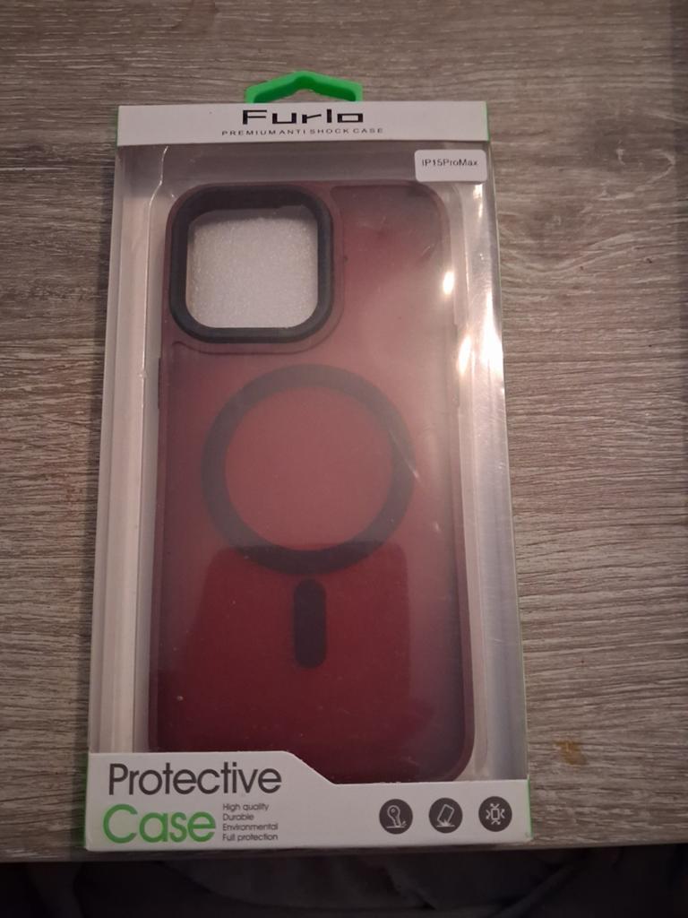 Furla Premium Anti-Shock Hoesje voor iPhone 15 Pro Max, Kunststof, Overige merken, Nieuw, Hoesje of Tasje